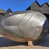 Stephen Turner's Exbuey Egg, Jerood Gallery, Hastings, 2017