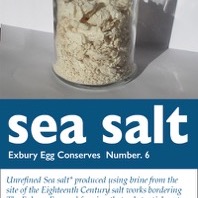 Stephen Turner, Exbury Salt, 251gms of salt from 20 litres of river water, Limited Edition 1 of 2, 2014