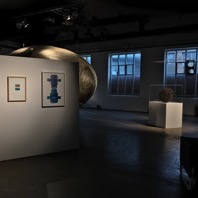 Everything Comes from the Egg, Installation view, Trinity Buoy Wharf, 2017